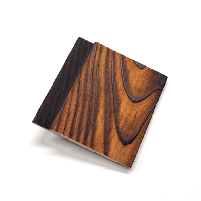 YAKISUGI - SHOU SUGI BAN - ALERCE GRIS OSCURO - DARK GREY - PERFIL PAR O UYS